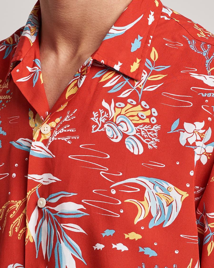 Hombres | Camisas | Polo Ralph Lauren | Printed Flower Short Sleeve Shirt Sun Sand Surf