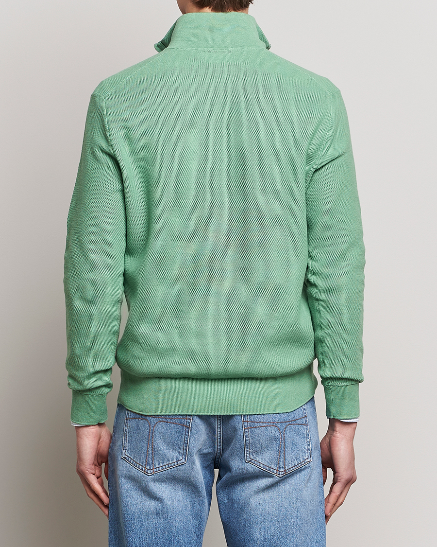 Hombres | Jerséis y prendas de punto | Polo Ralph Lauren | Textured Half-Zip Pistachio Green