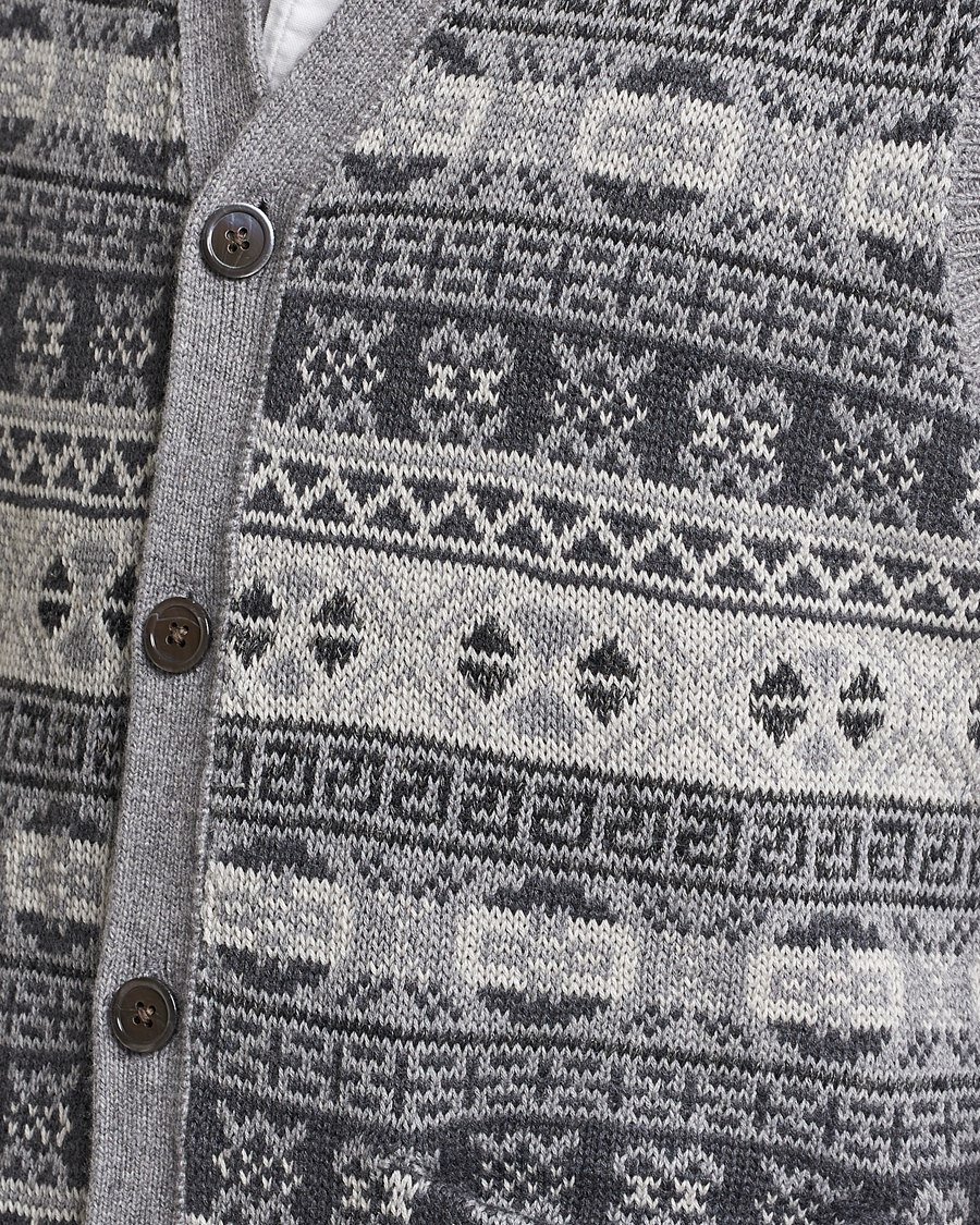 Hombres | Jerséis y prendas de punto | Polo Ralph Lauren | Knitted Fairisle Vest Grey