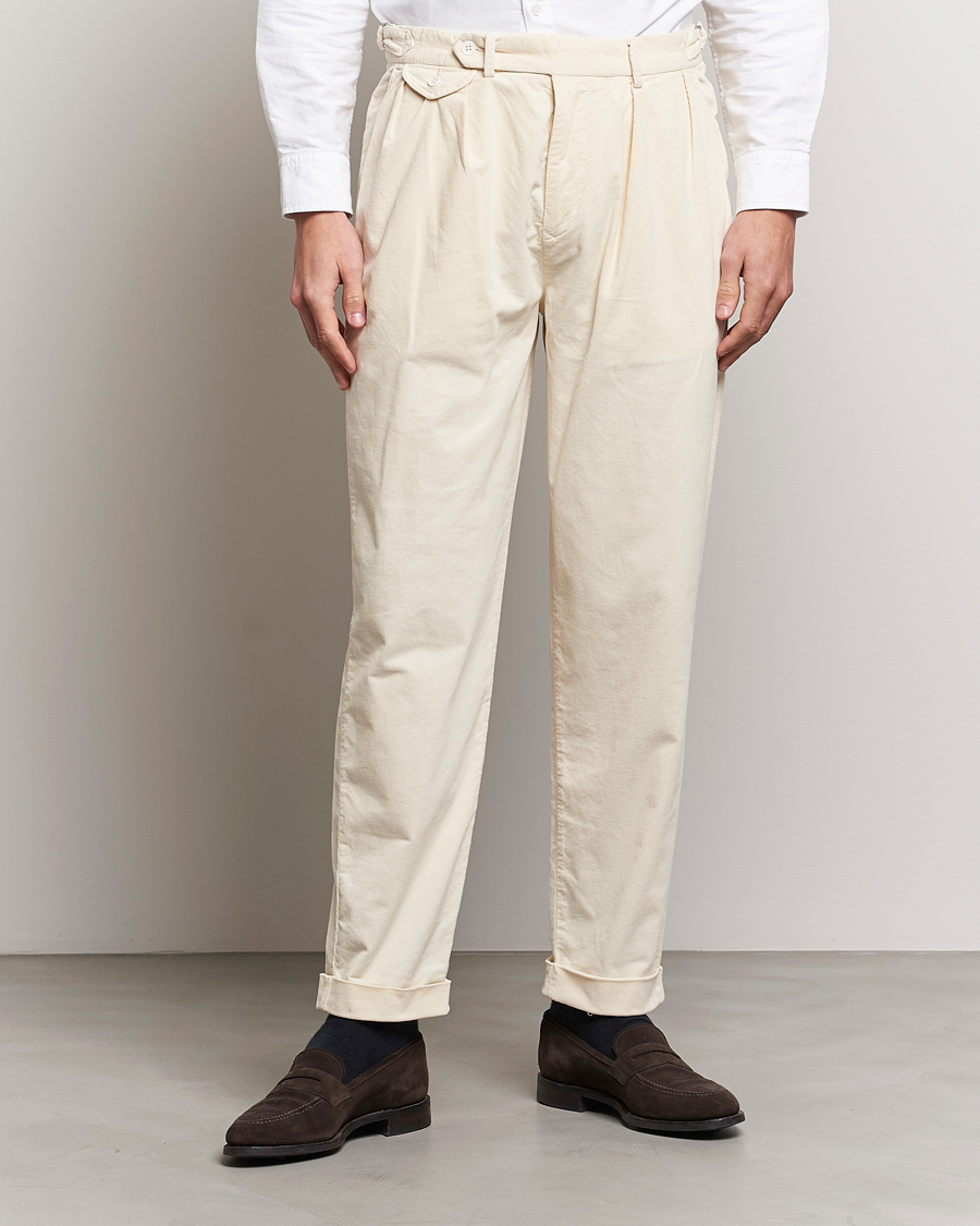 Hombres | Pantalones | Polo Ralph Lauren | Corduroy Tennis Trousers Guide Cream