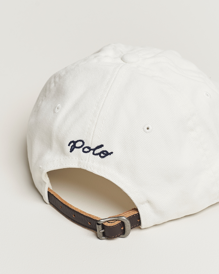 Hombres | Polo Ralph Lauren Ralph Cotton Twill Retro Cap Deckwash White | Polo Ralph Lauren | Ralph Cotton Twill Retro Cap Deckwash White