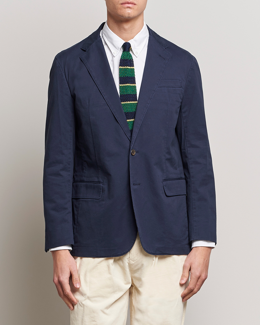 Hombres |  | Polo Ralph Lauren | Cotton Stretch Sportcoat Nautical Ink