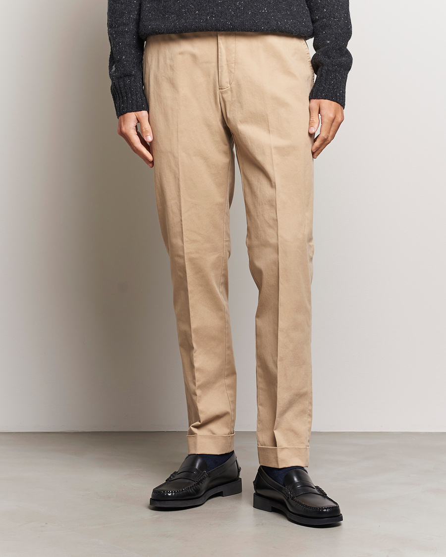 Hombres | Pantalones | Polo Ralph Lauren | Cotton Stretch Trousers Monument Tan