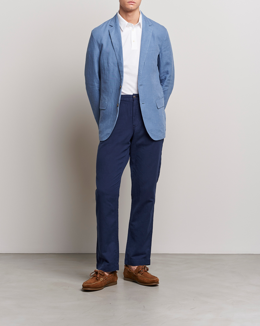 Hombres | Blazers | Polo Ralph Lauren | Linen Sportcoat Carson Blue