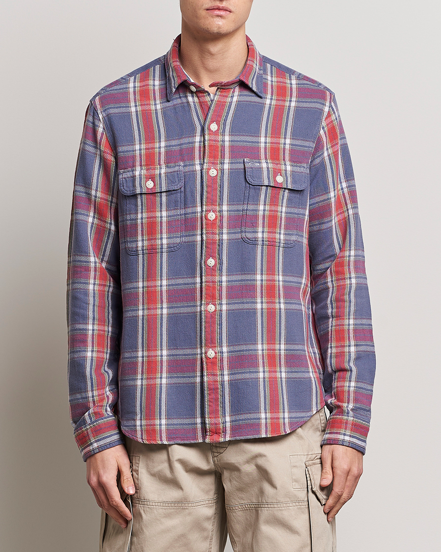 Hombres | Camisas | Polo Ralph Lauren | Classic Fit Checked Shirt Blue/Red