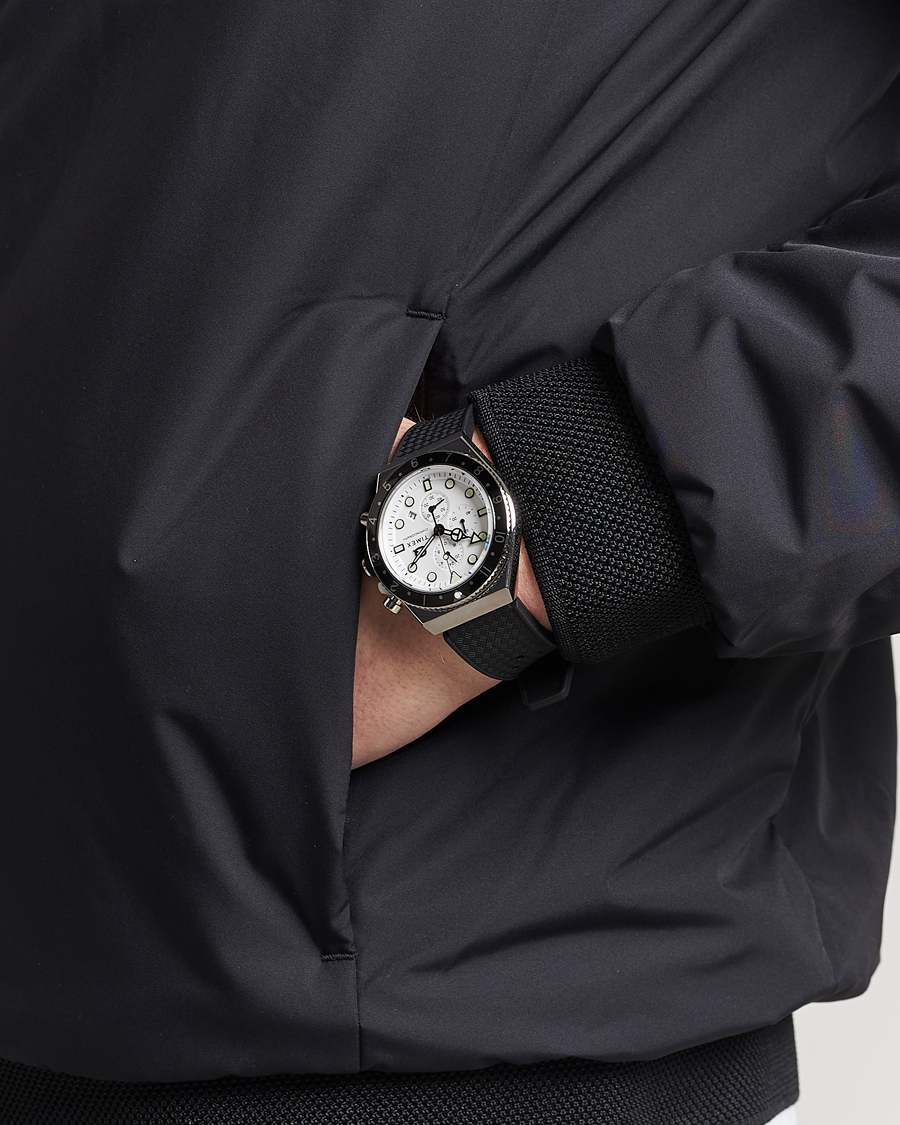 Hombres | Timex Time Zone Chronograph 40mm White Dial | Timex | Time Zone Chronograph 40mm White Dial