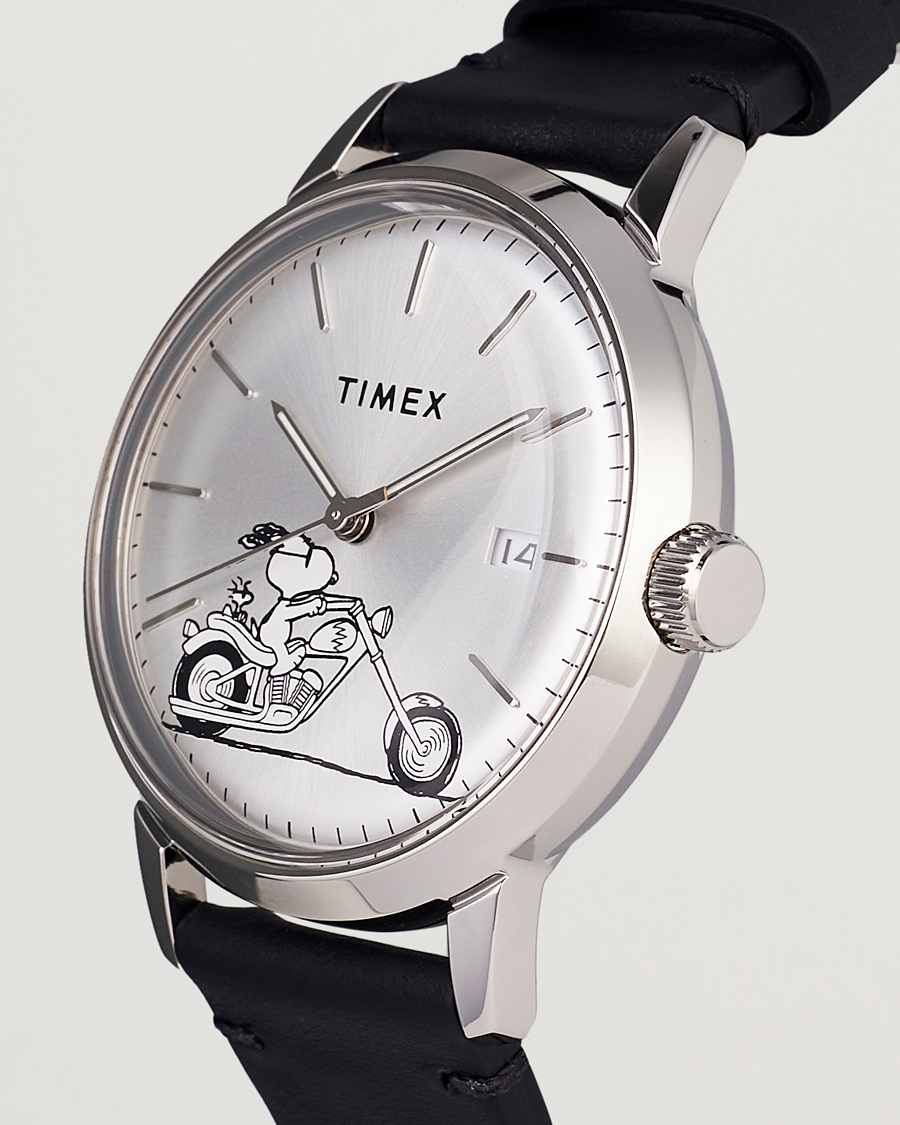 Hombres | Timex Marlin Automatic Snoopy Easy Rider 40mm Black | Timex | Marlin Automatic Snoopy Easy Rider 40mm Black