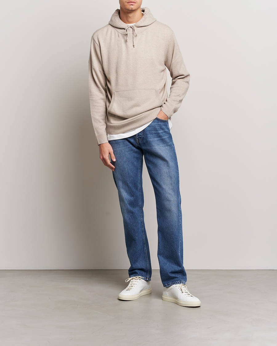 Hombres | Jerséis y prendas de punto | People's Republic of Cashmere | Cashmere Hoodie Trench