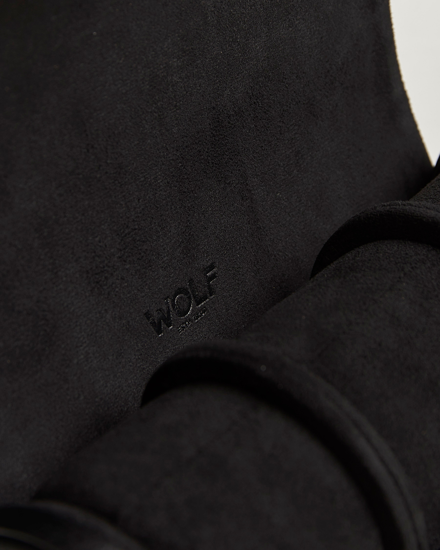 Hombres | Cajas para relojes y joyas | WOLF | Triple Watch Roll Black