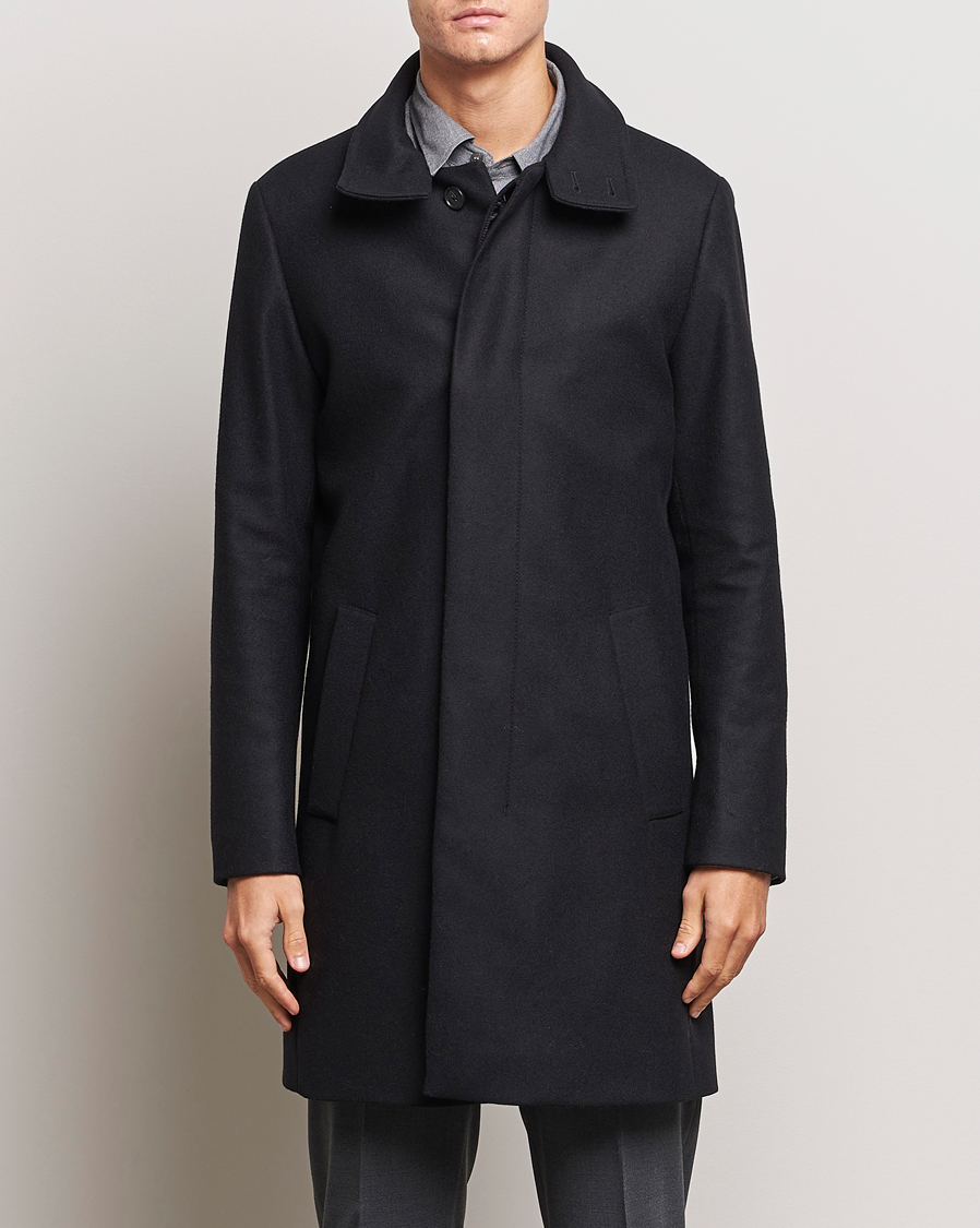 Hombres | Abrigos y chaquetas | Tiger of Sweden | Aleric Wool Coat Black