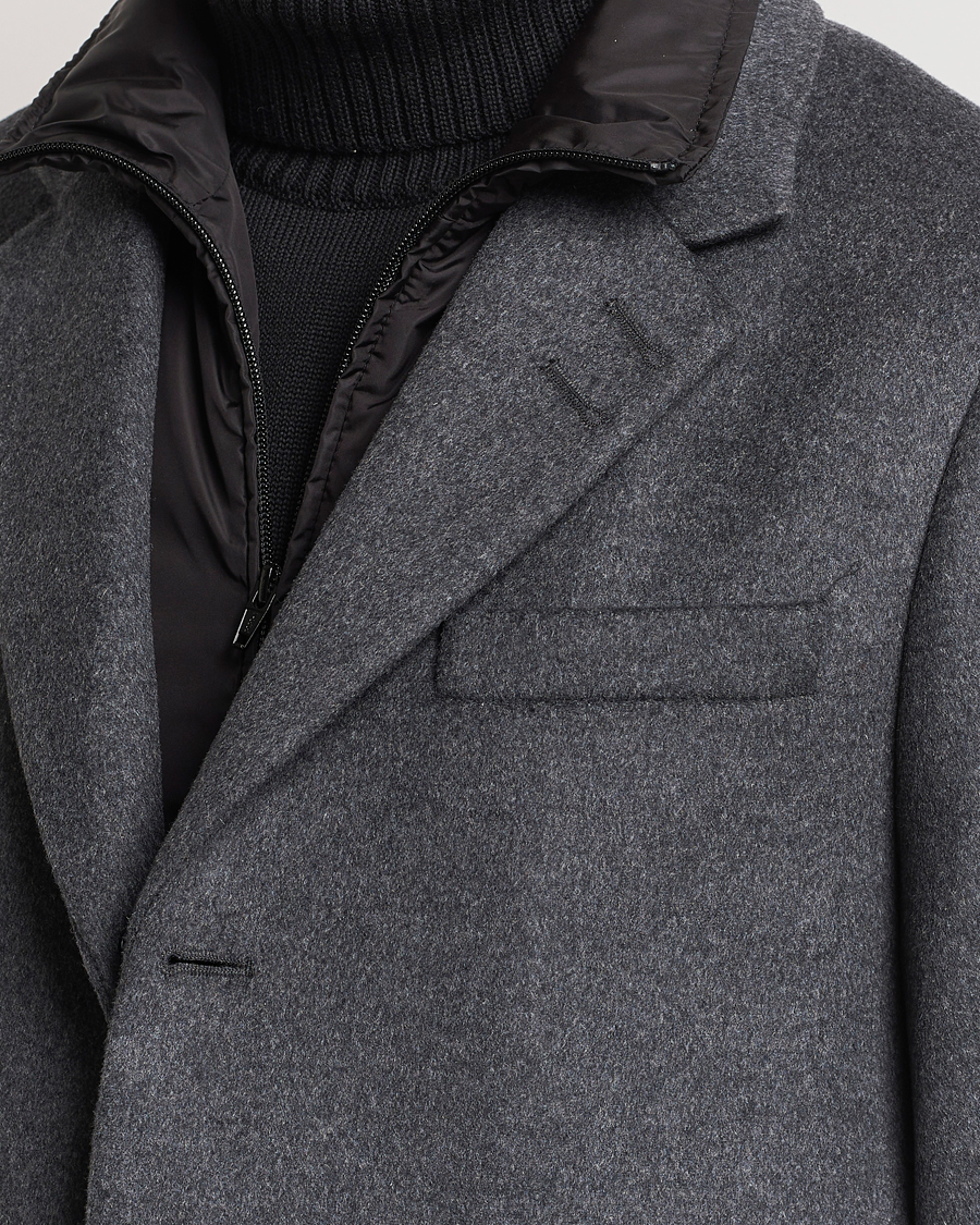 Hombres | Abrigos y chaquetas | Tiger of Sweden | Oowen Wool Coat Grey Melange