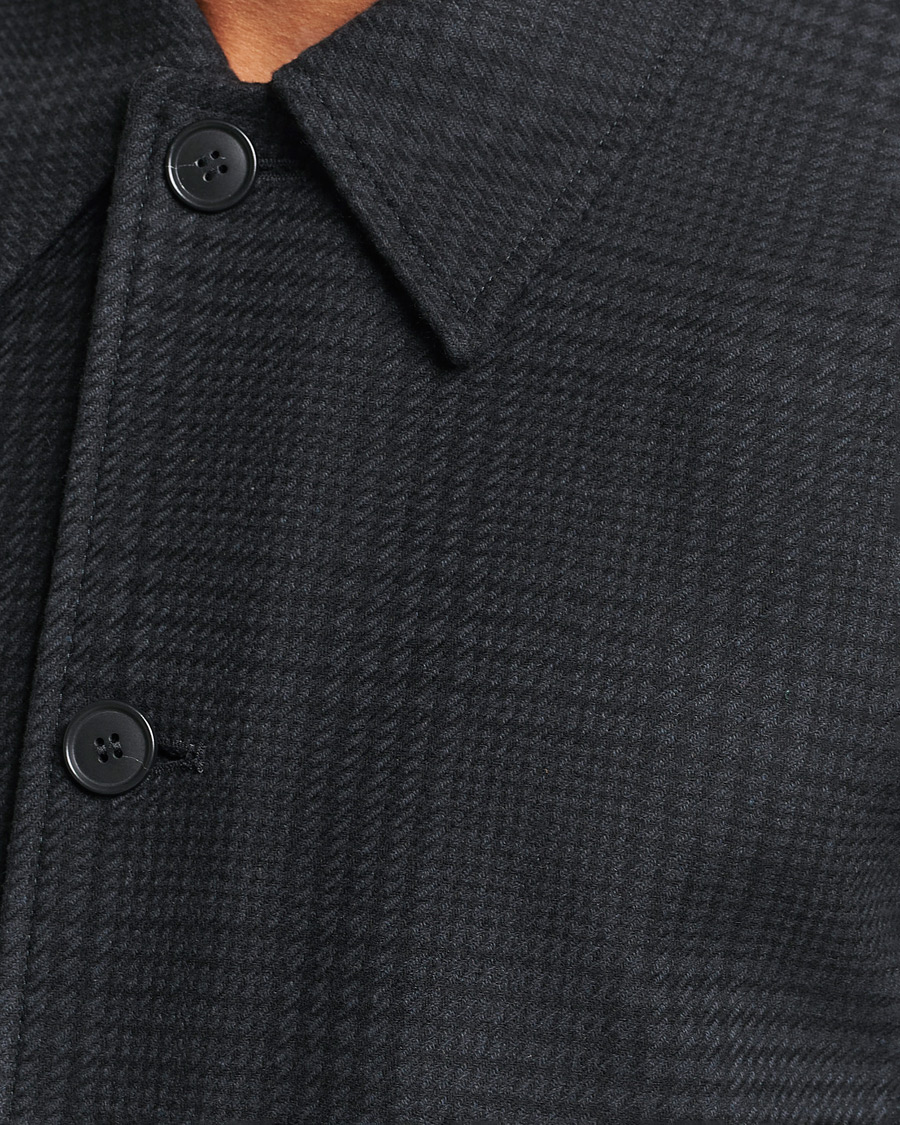 Hombres | Abrigos y chaquetas | Tiger of Sweden | Eliias Checked Coat Black