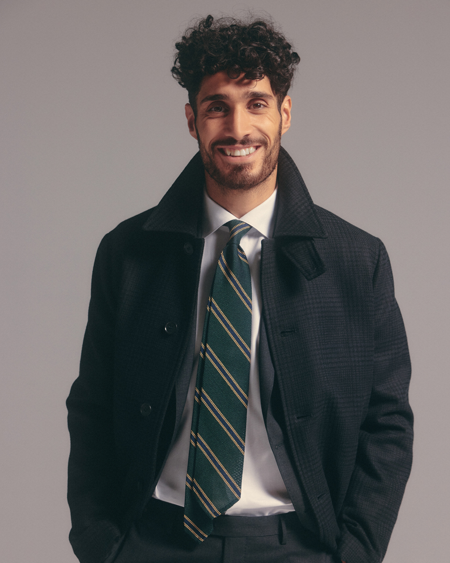 Hombres | Abrigos y chaquetas | Tiger of Sweden | Eliias Checked Coat Black