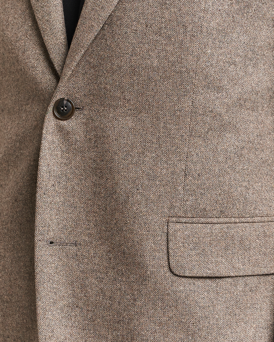 Hombres | Blazers | Tiger of Sweden | Justin Brushed Wool Blazer Burlywood