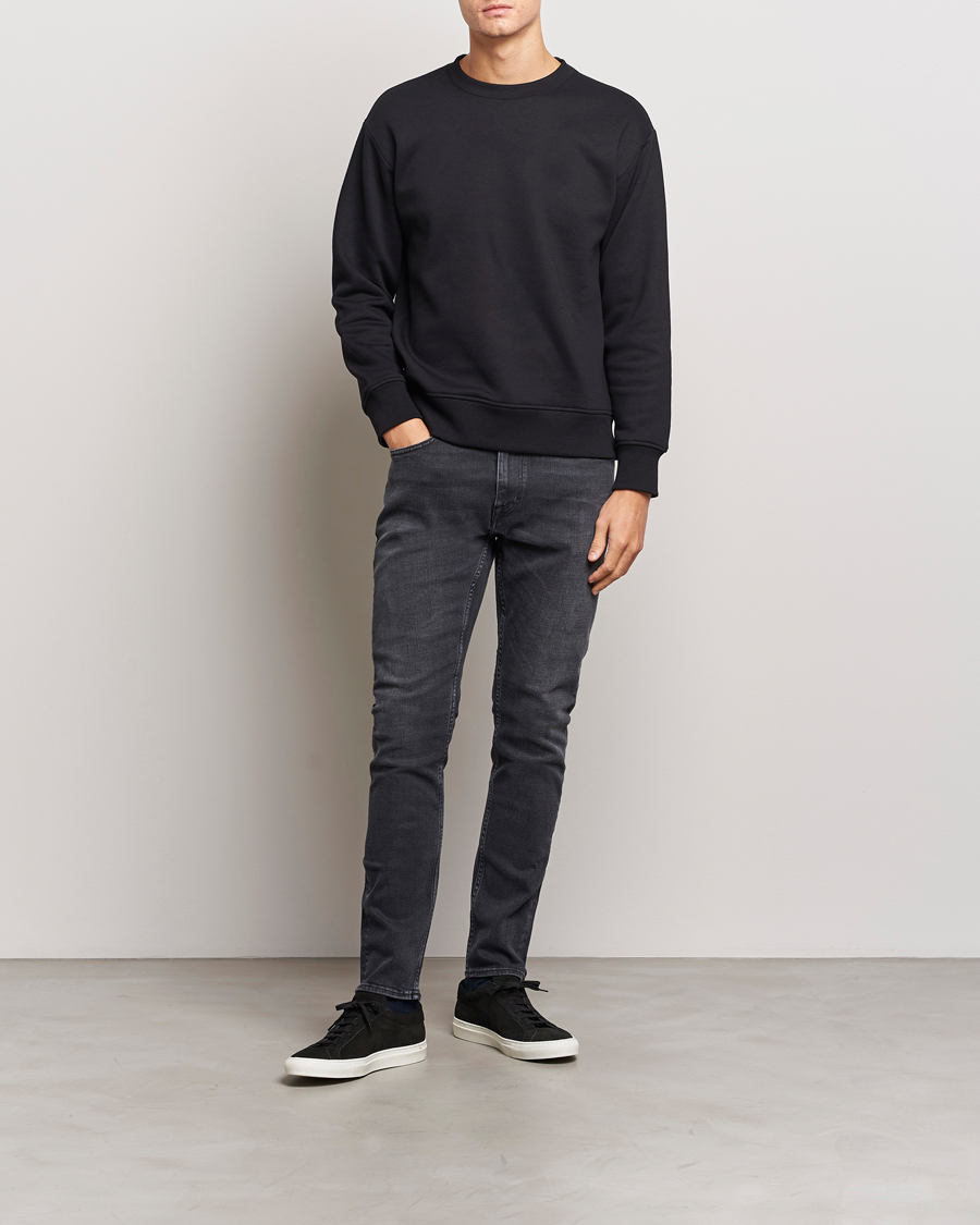 Hombres | Vaqueros | Tiger of Sweden | Pistolero Stretch Cotton Jeans Black