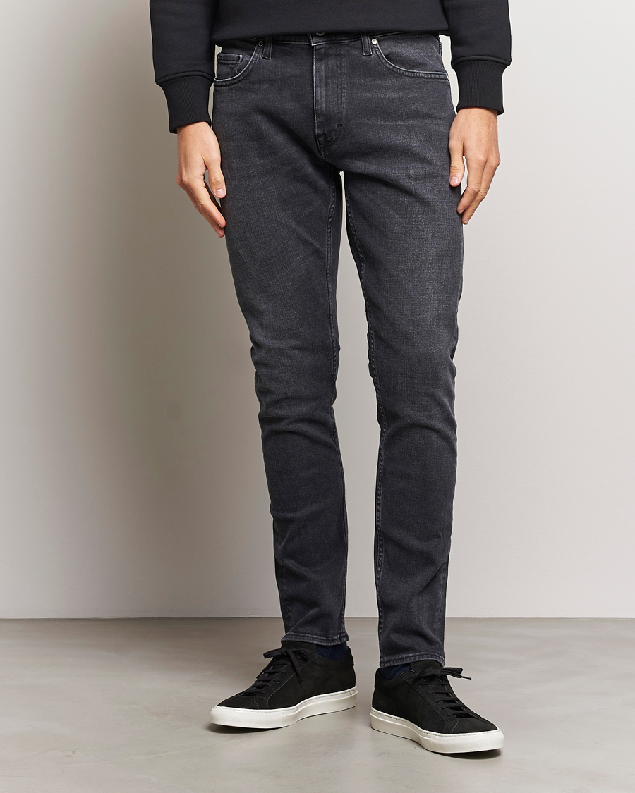 Hombres | Vaqueros | Tiger of Sweden | Pistolero Stretch Cotton Jeans Black