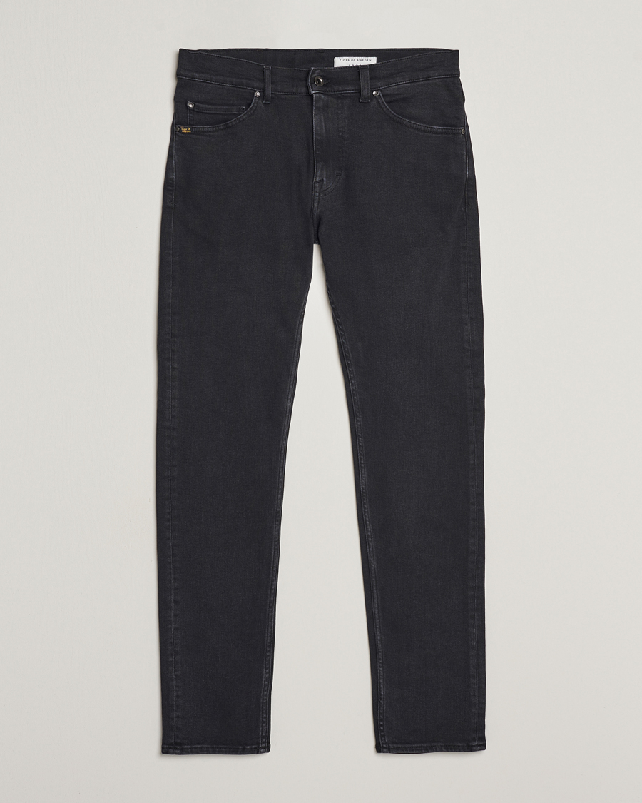Hombres | Vaqueros | Tiger of Sweden | Evolve Stretch Cotton Jeans Black