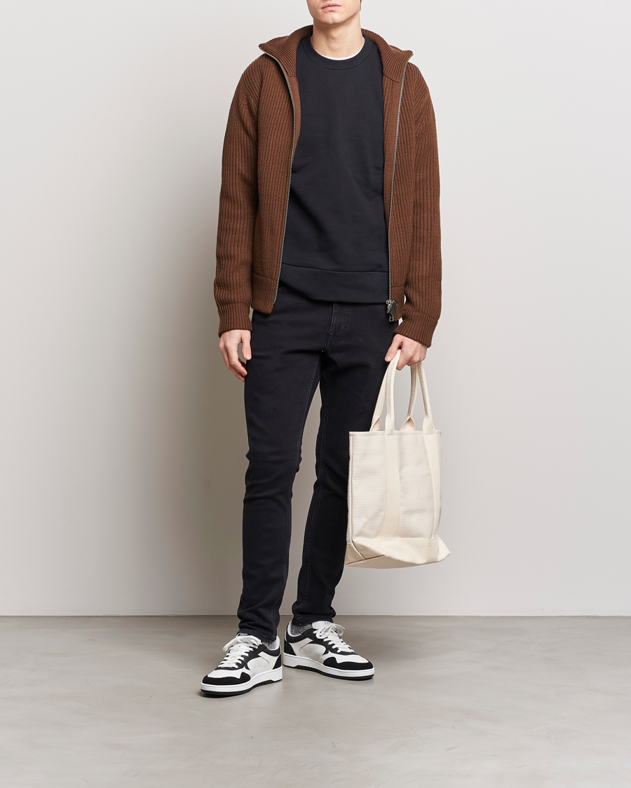 Hombres | Vaqueros | Tiger of Sweden | Evolve Stretch Cotton Jeans Black