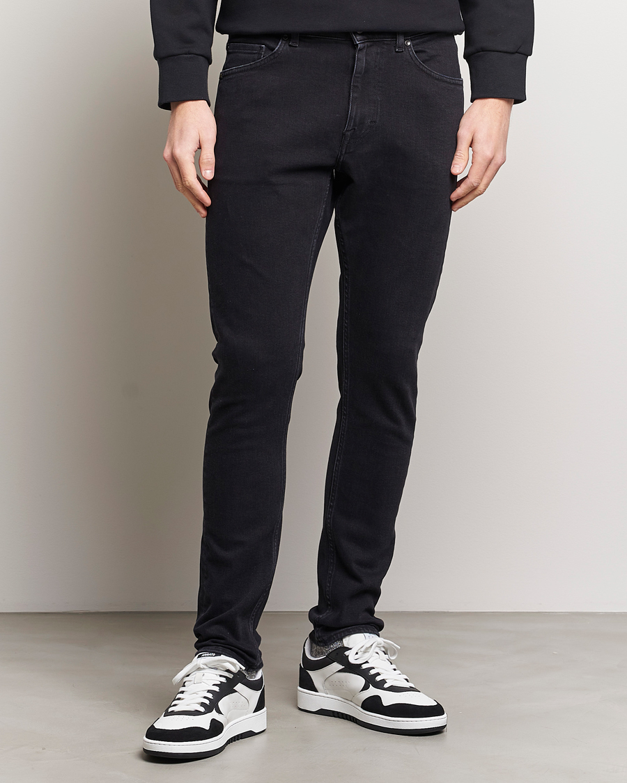 Hombres | Vaqueros | Tiger of Sweden | Evolve Stretch Cotton Jeans Black