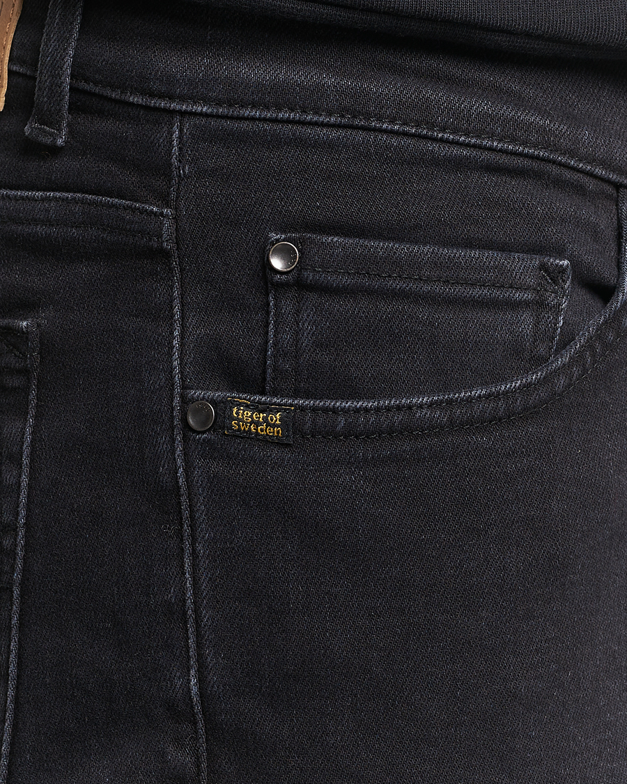 Hombres | Vaqueros | Tiger of Sweden | Evolve Stretch Cotton Jeans Black