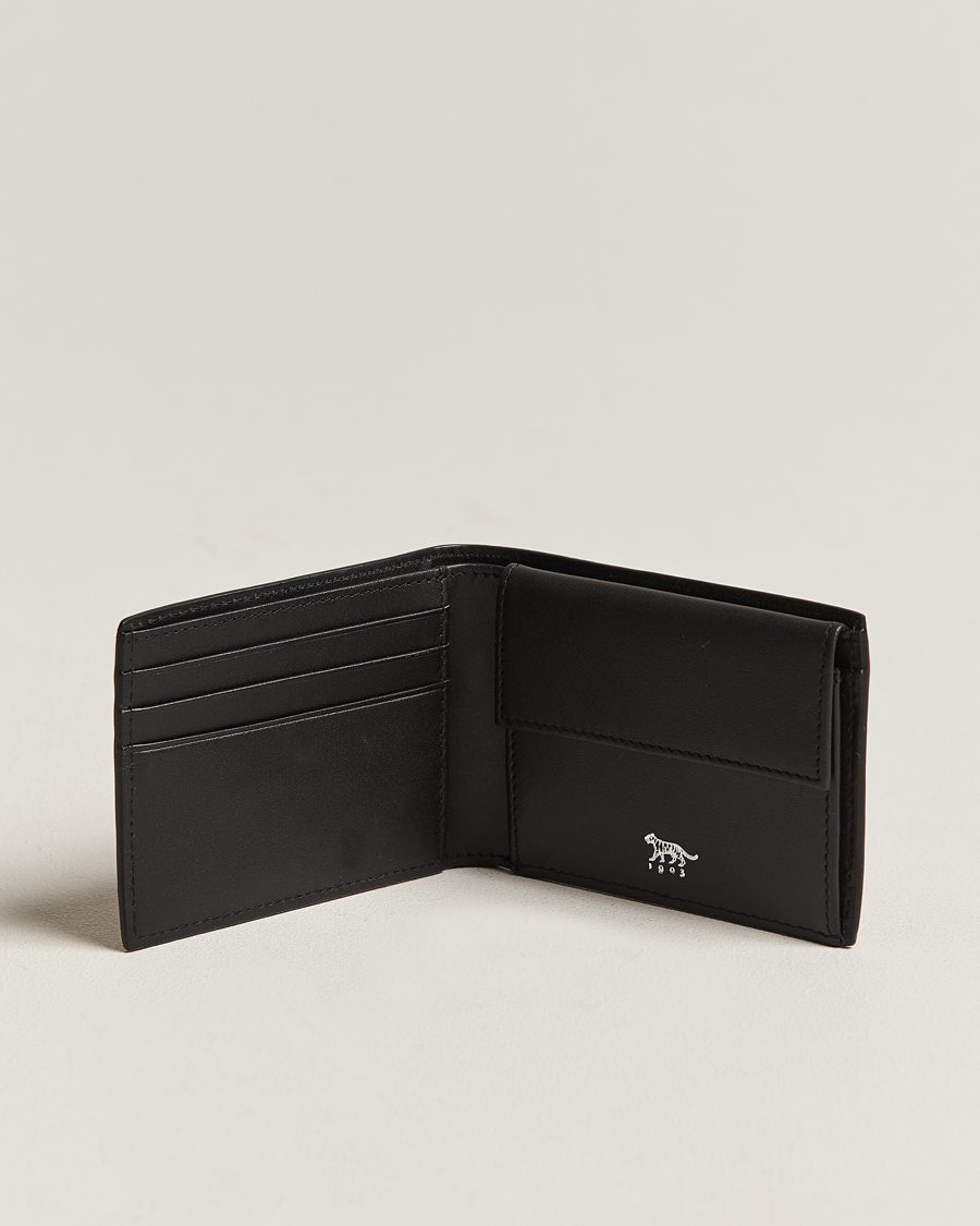 Hombres | Tiger of Sweden Wivalius Leather Wallet Black | Tiger of Sweden | Wivalius Leather Wallet Black