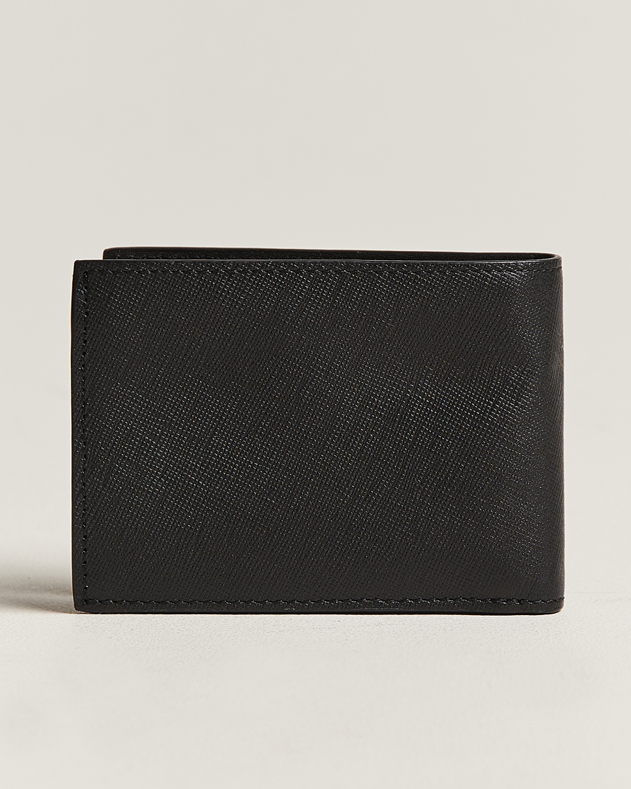Hombres | Tiger of Sweden Wivalius Leather Wallet Black | Tiger of Sweden | Wivalius Leather Wallet Black