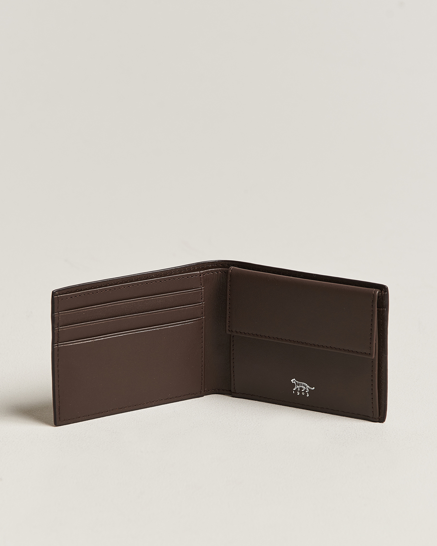 Hombres |  | Tiger of Sweden | Wivalius Leather Wallet Brown