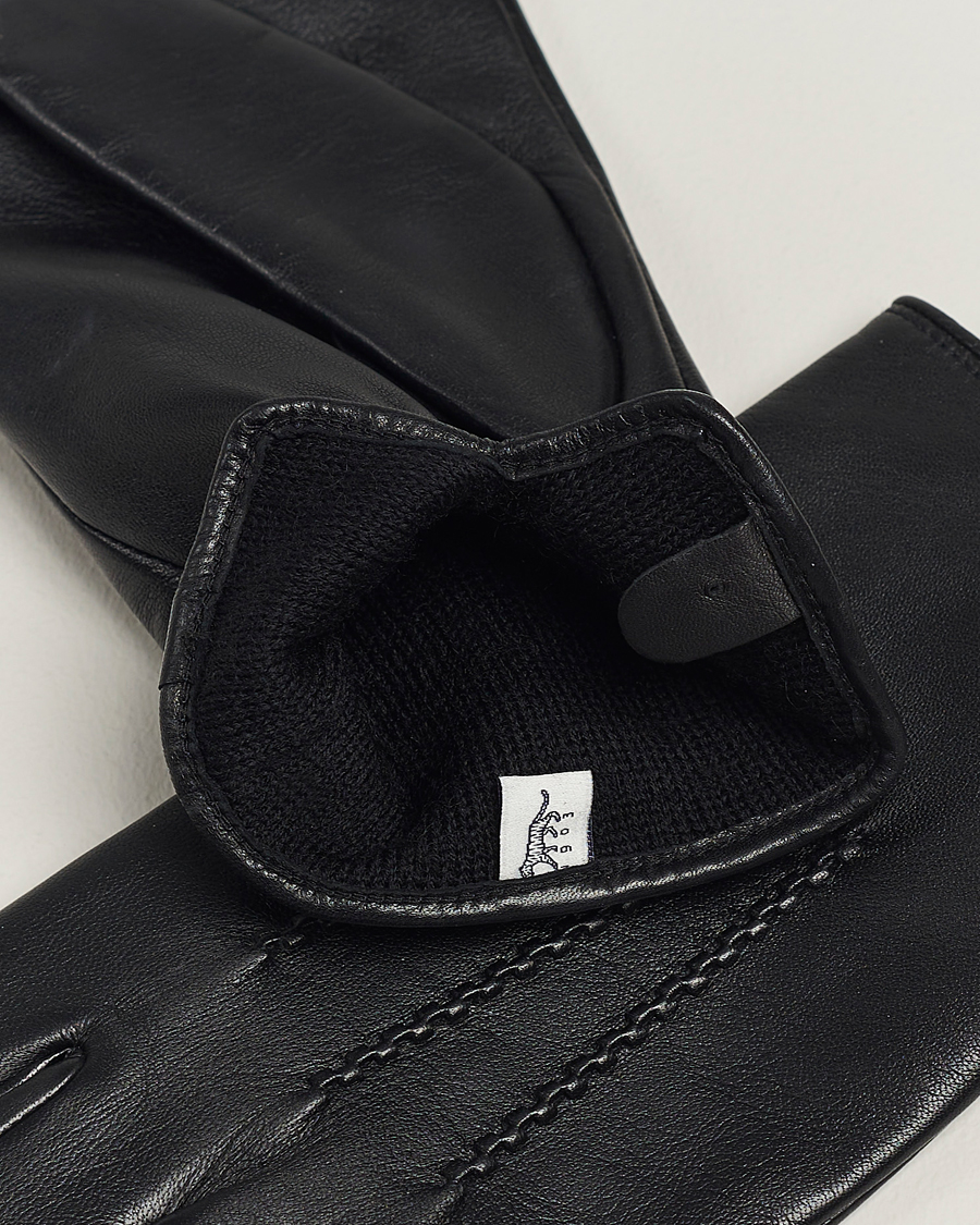 Hombres | Tiger of Sweden Garvin Leather Gloves Black | Tiger of Sweden | Garvin Leather Gloves Black