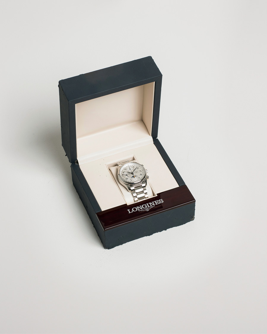 Hombres | Pre-Owned & Vintage Watches | Longines Pre-Owned | Master Collection L2.673.4.03.6 Steel White