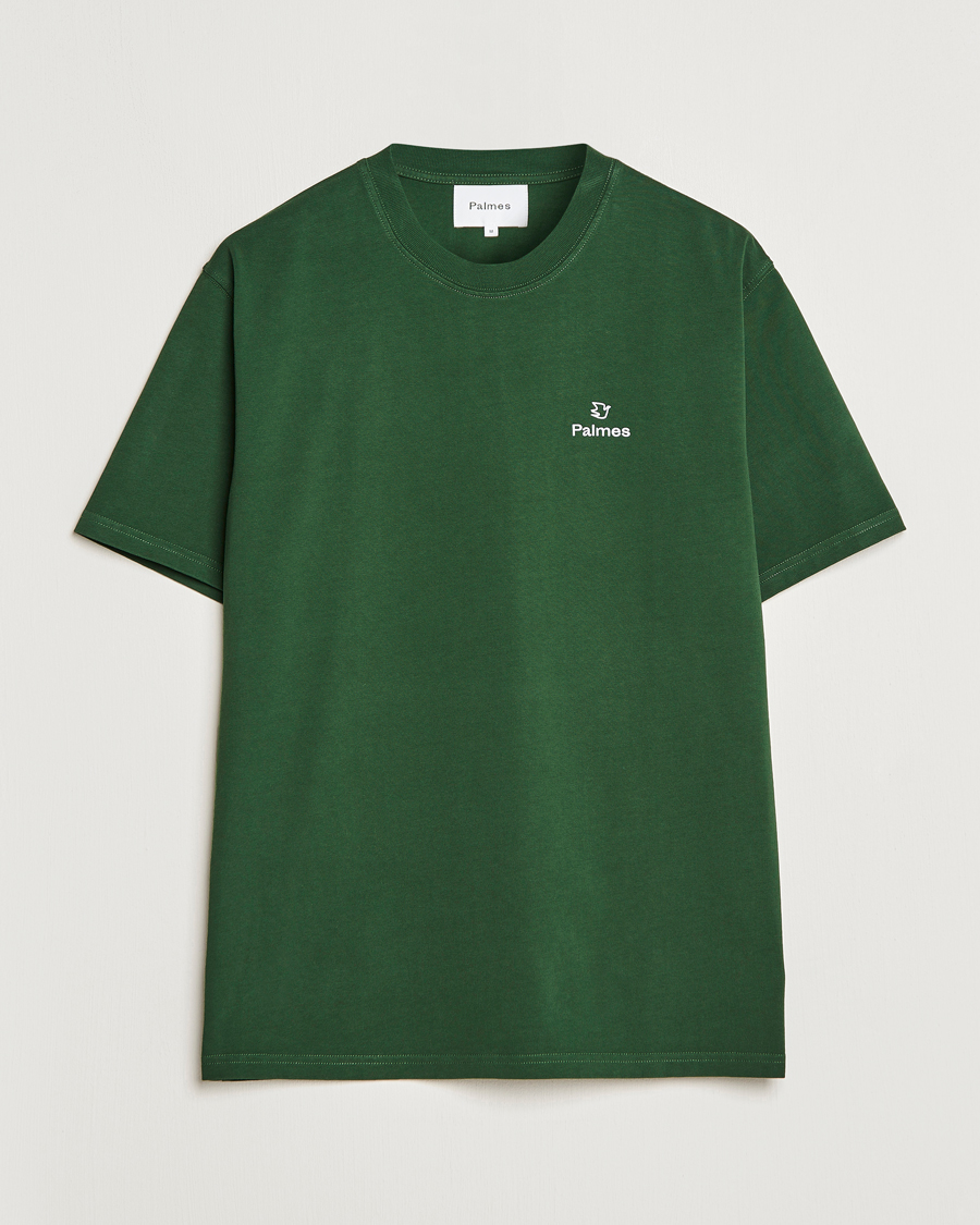 Hombres | Camisetas | Palmes | Allan T-Shirt Dark Green