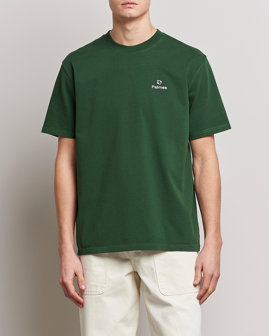 Hombres | Camisetas | Palmes | Allan T-Shirt Dark Green