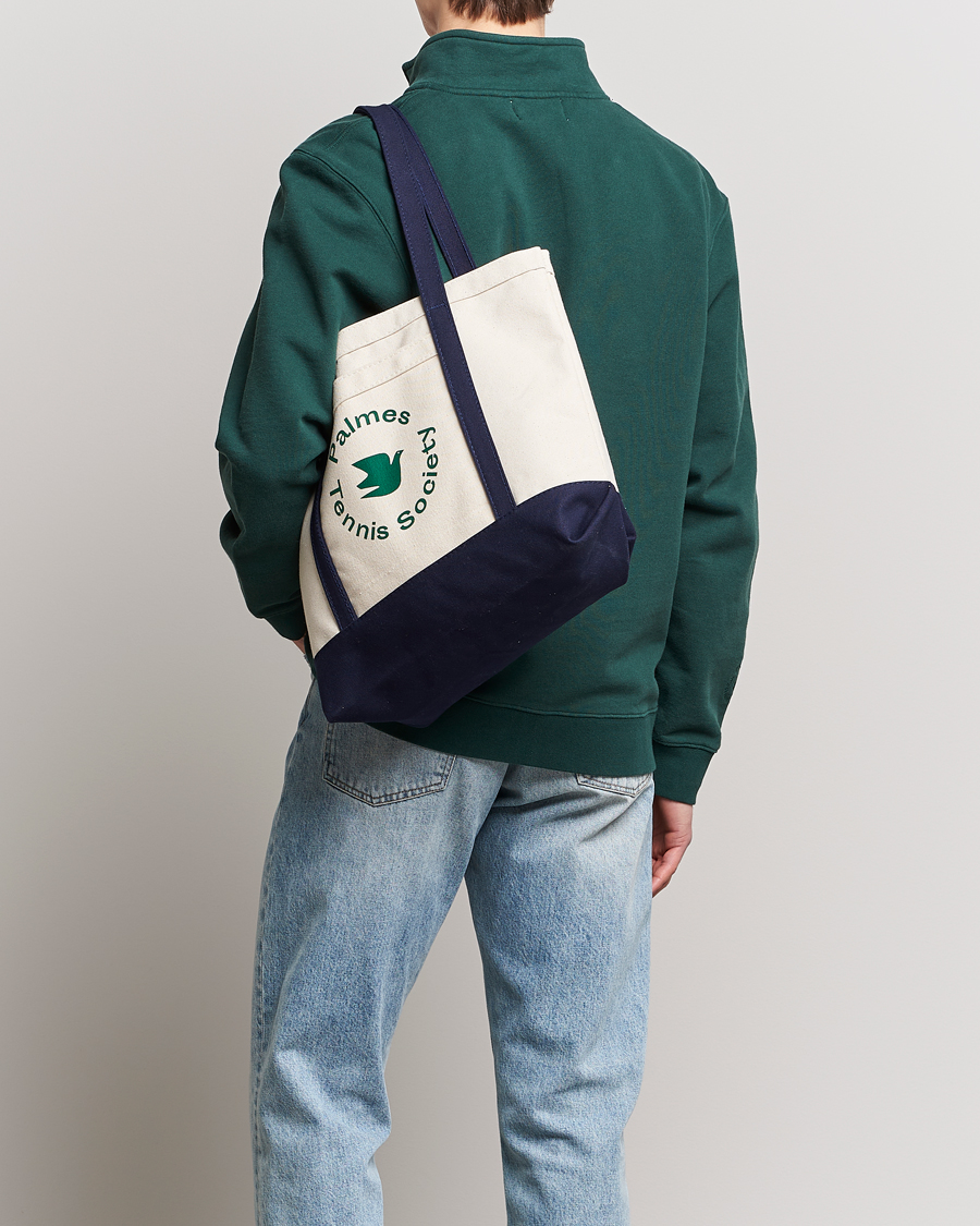 Hombres | Palmes Society Tote Bag Navy | Palmes | Society Tote Bag Navy
