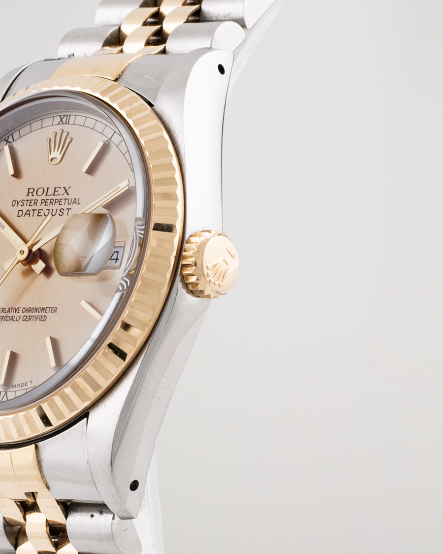 Hombres | Pre-Owned & Vintage Watches | Rolex Pre-Owned | Datejust 16233 Oyster Perpetual Steel/Gold Gold