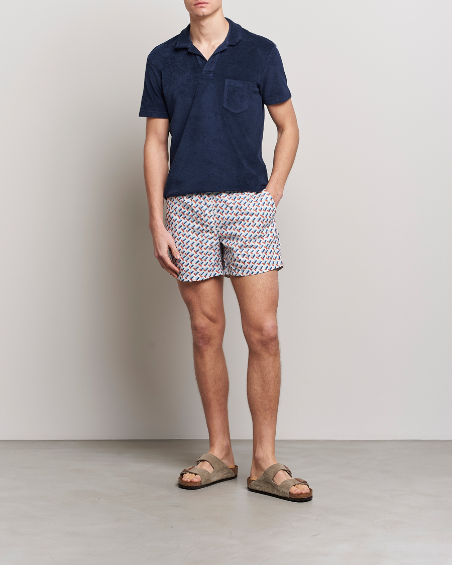 Hombres | Bañadores | Ripa Ripa | Printed Swimshorts Off White