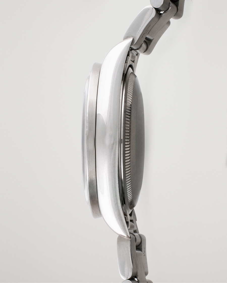 Hombres | Rolex Pre-Owned Air King 14010 Oyster Perpetual Steel Black | Rolex Pre-Owned | Air King 14010 Oyster Perpetual Steel Black