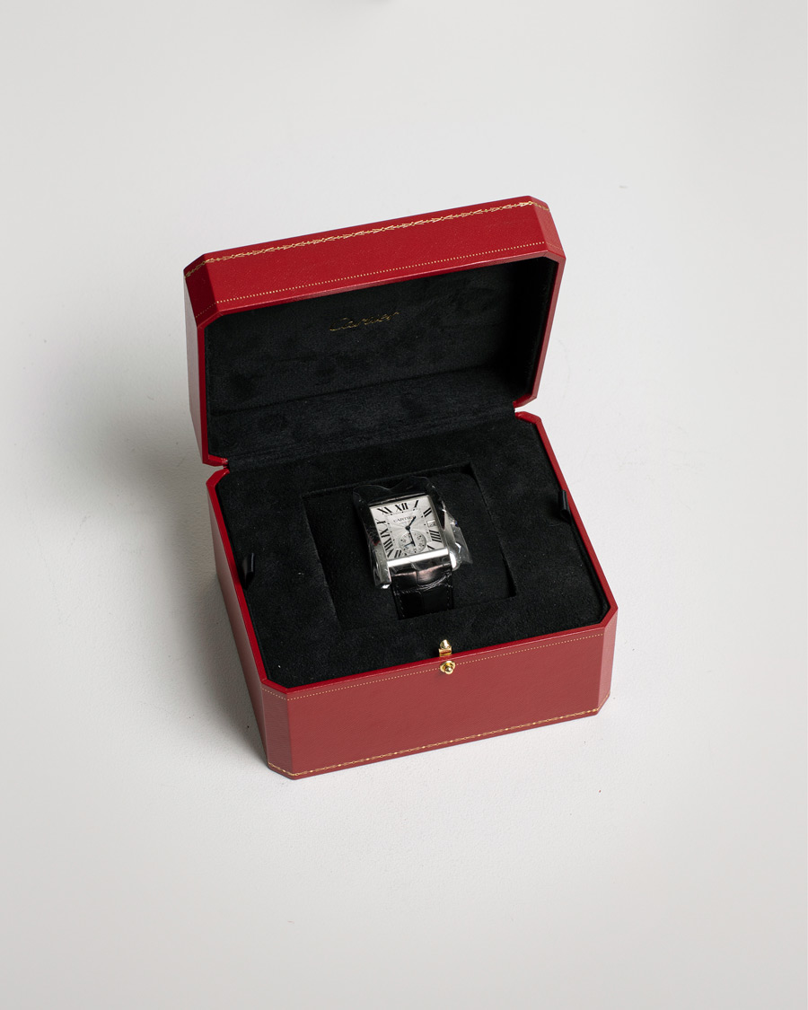 Hombres | Pre-Owned & Vintage Watches | Cartier Pre-Owned | Tank MC W5330003 Steel White