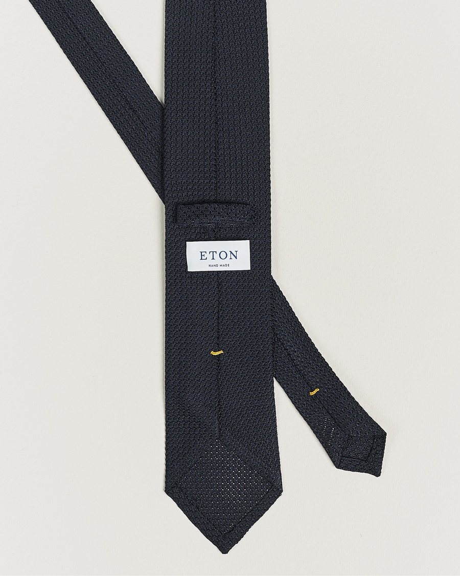 Hombres | Corbatas | Eton | Grenadine Tie Dark Blue