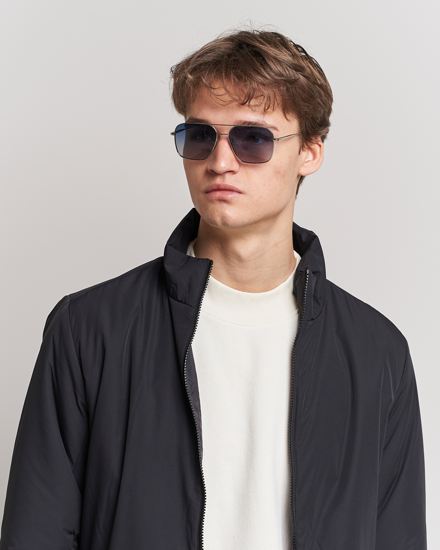 Hombres | CHIMI Aviator Sunglasses Frosted Blue | CHIMI | Aviator Sunglasses Frosted Blue