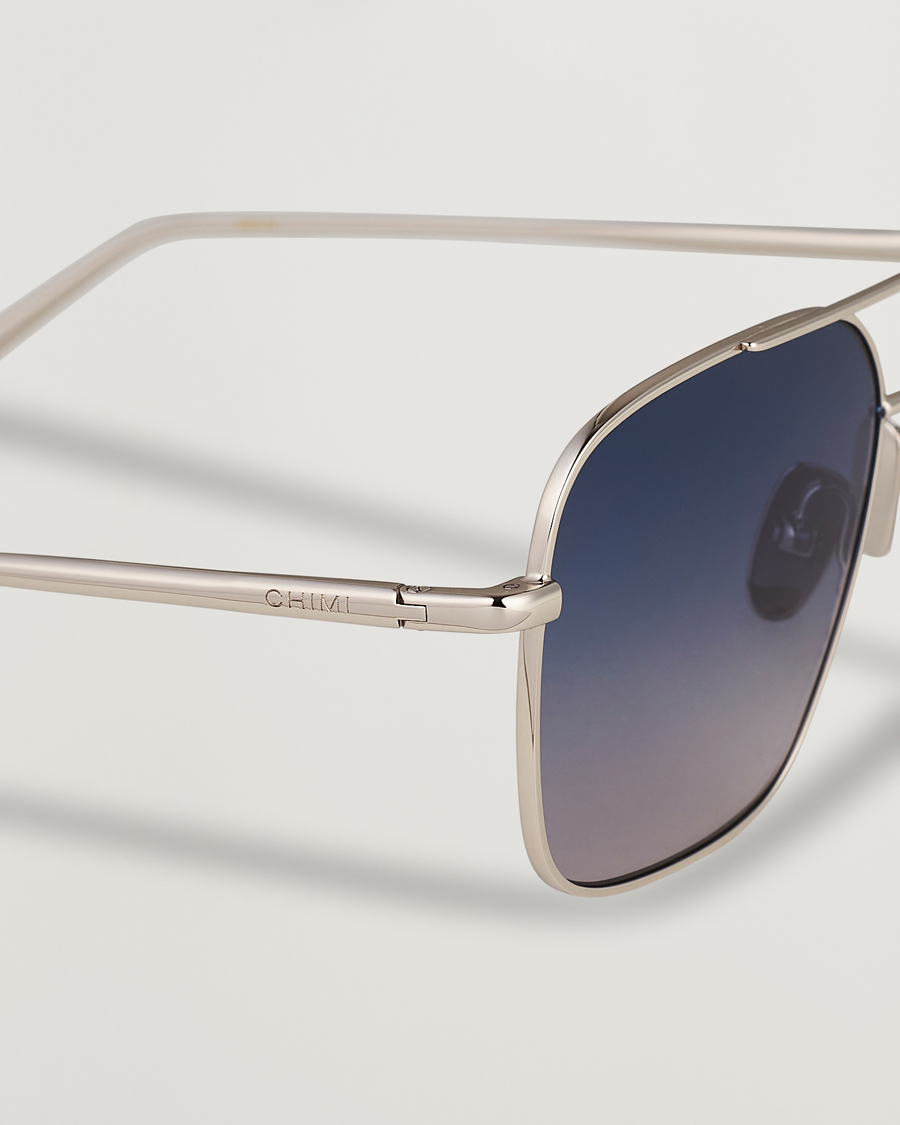 Hombres | CHIMI Aviator Sunglasses Frosted Blue | CHIMI | Aviator Sunglasses Frosted Blue