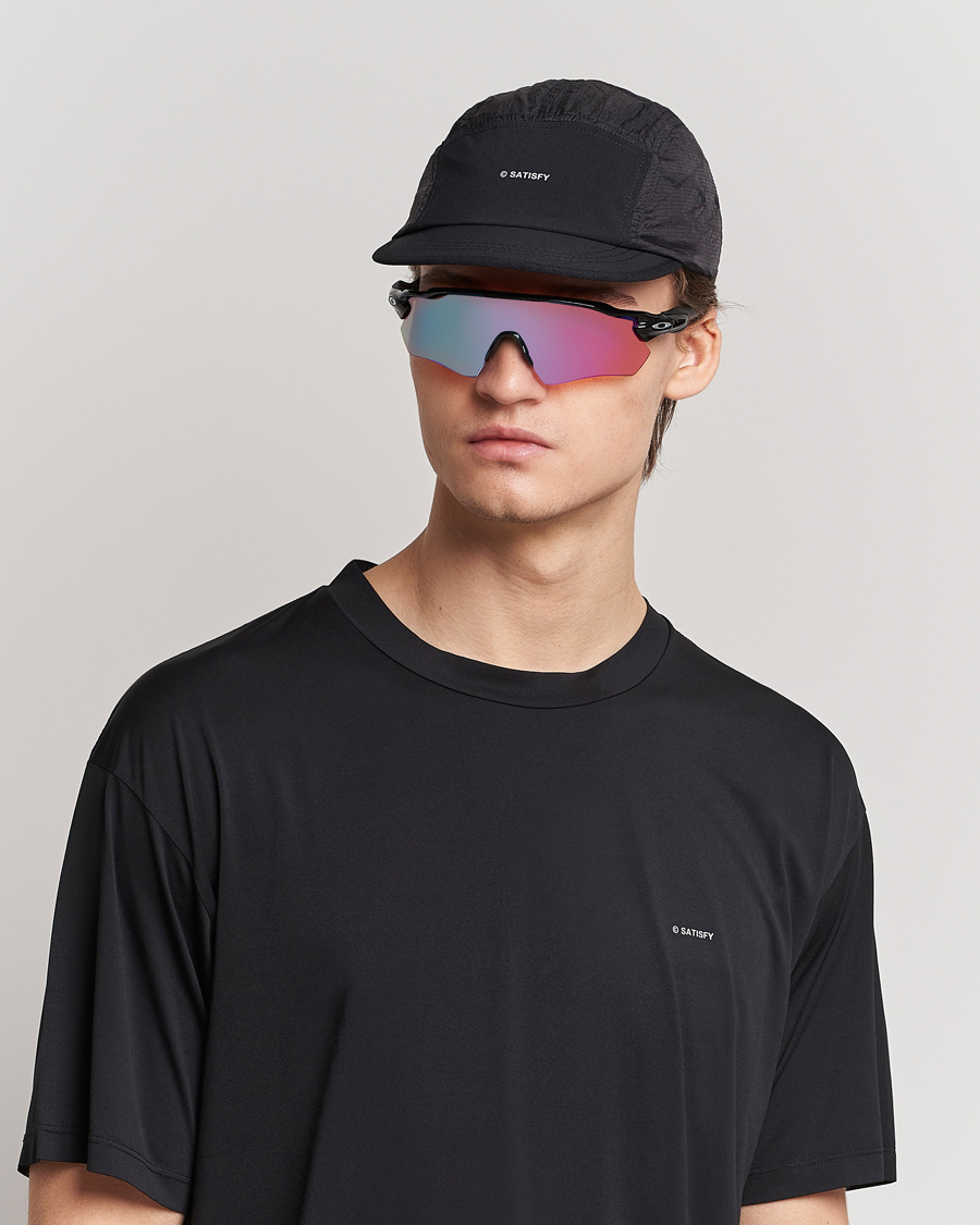 Hombres | Sport | Oakley | Radar EV Path Sunglasses Polished Black/Blue