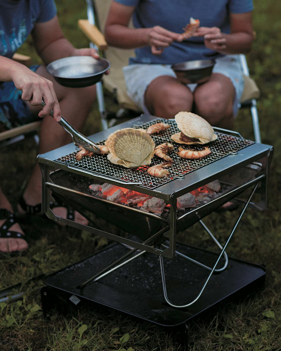 Hombres | Equipo de camping | Snow Peak | Tabiki Fire & Grill Stainless Steel