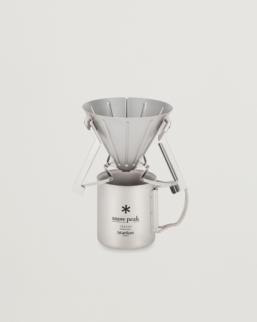 Snow Peak Field Coffee Master PR-880 – Multifunktionales Kaffee-Brühsystem, 760 Ml, Edelstahl