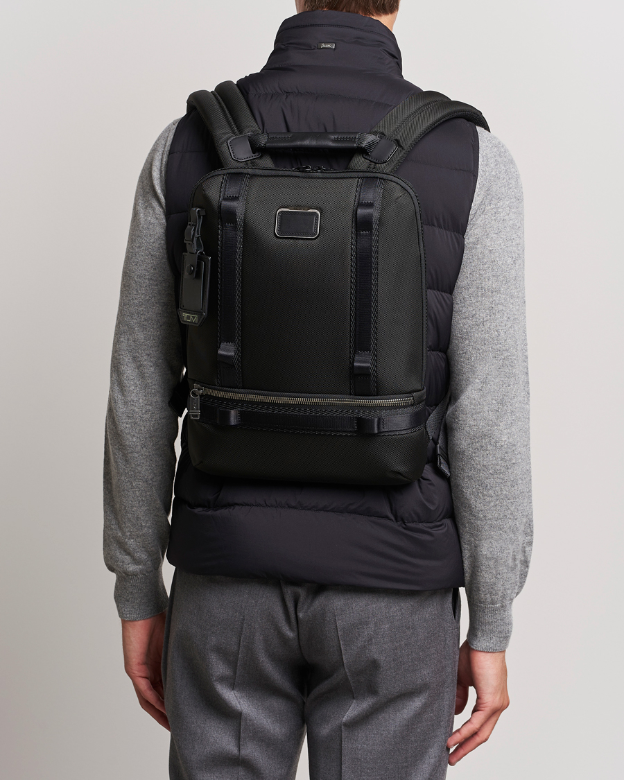 Hombres | TUMI Alpha Bravo Falcon Tactical Backpack Black | TUMI | Alpha Bravo Falcon Tactical Backpack Black