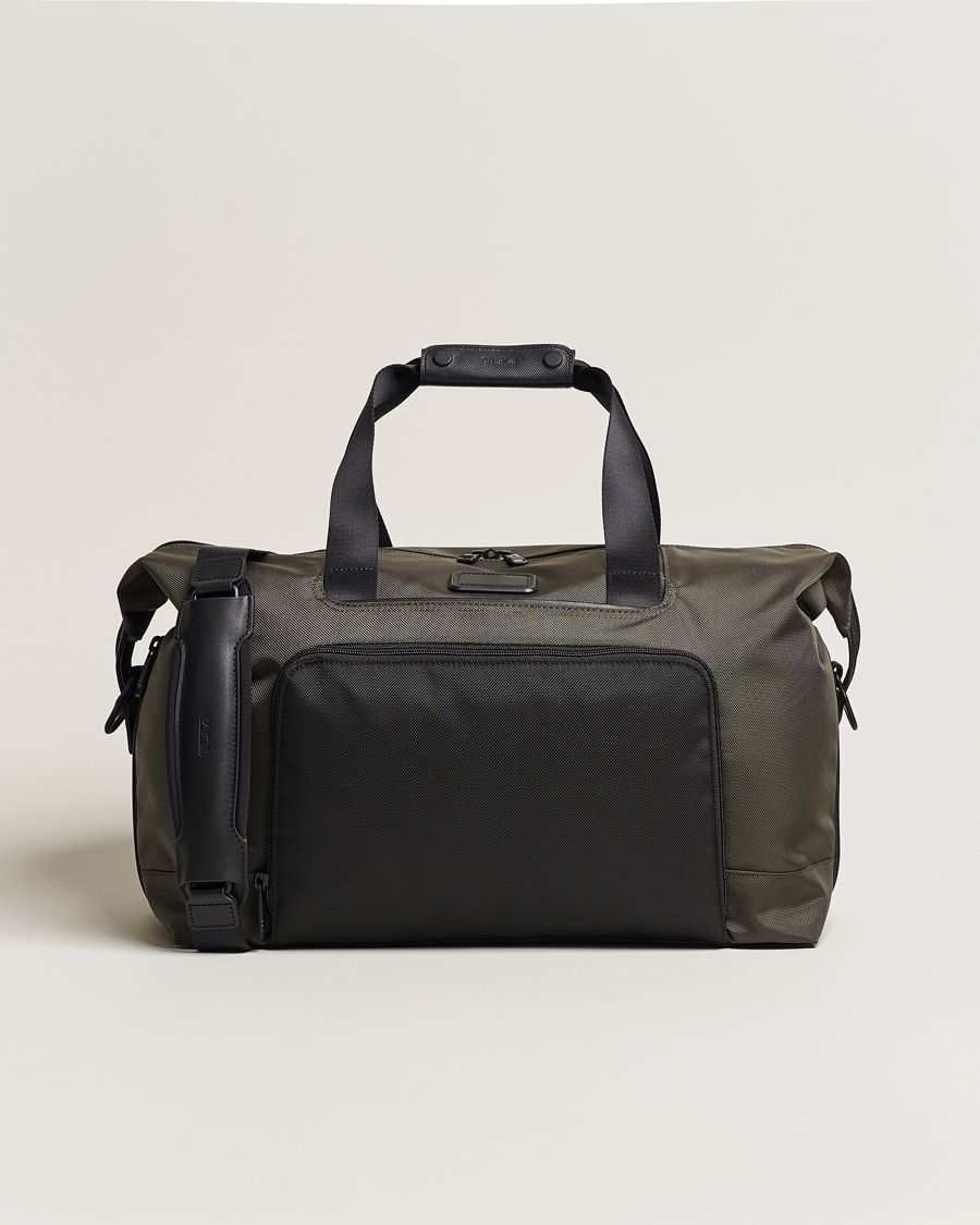 Hombres | TUMI Alpha 3 Double Expansion Satchel Olive Night | TUMI | Alpha 3 Double Expansion Satchel Olive Night