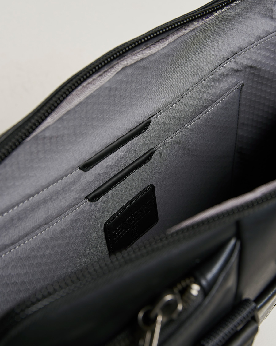 Hombres | TUMI Alpha Bravo Academy Leather Brief Black | TUMI | Alpha Bravo Academy Leather Brief Black