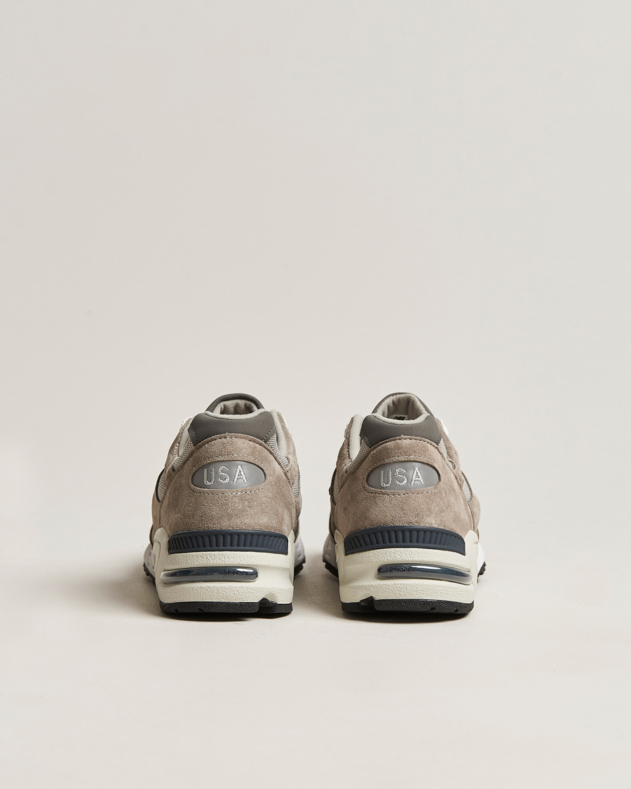 Hombres | New Balance Made In USA 990 Sneakers Grey/White | New Balance | Made In USA 990 Sneakers Grey/White
