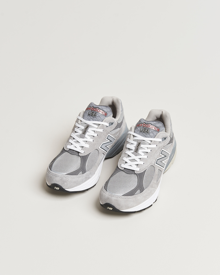 Hombres | New Balance Made In USA 990 Sneakers Grey | New Balance | Made In USA 990 Sneakers Grey