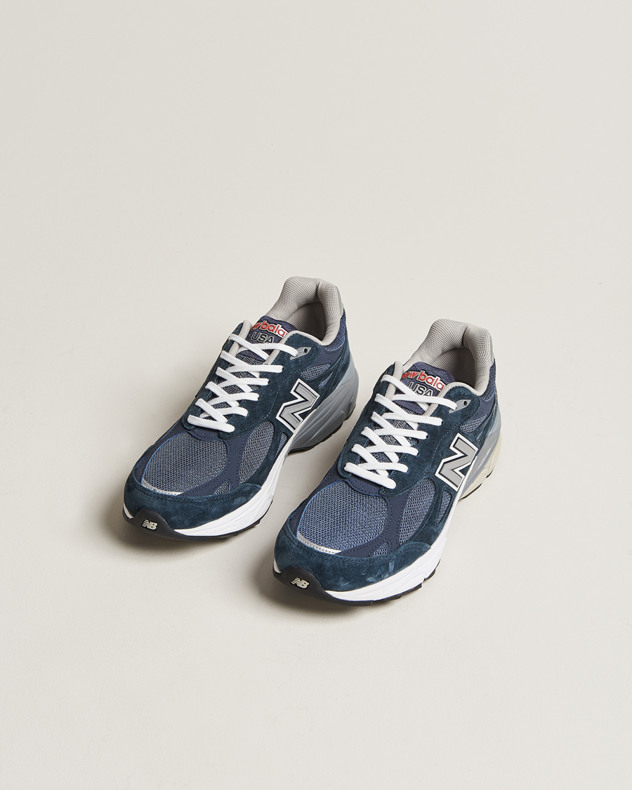 Hombres | New Balance Made In USA 990 Sneakers Navy | New Balance | Made In USA 990 Sneakers Navy