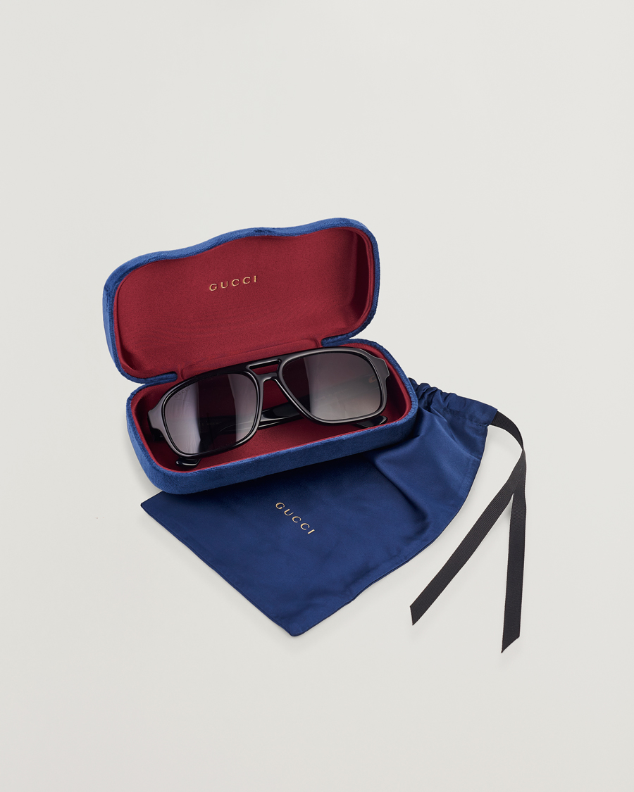Hombres | Gafas de sol | Gucci | GG1342S Sunglasses Black Smoke
