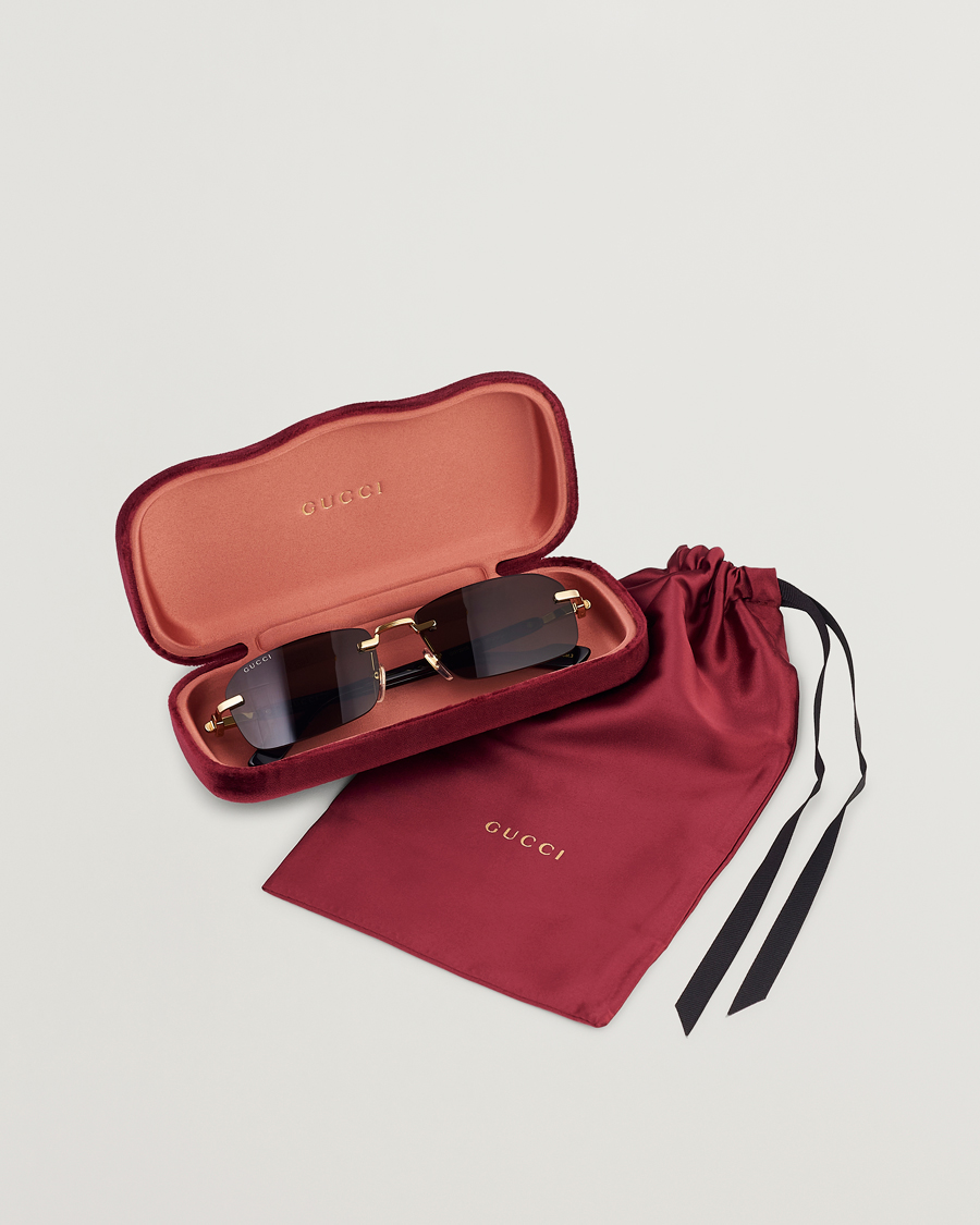 Hombres | Gafas de sol | Gucci | GG1221S Sunglasses Gold/Black